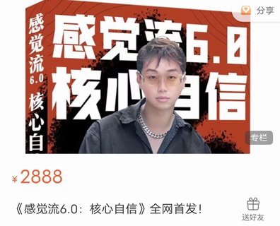 【情感上新】09.感觉流6.0：核心自信-天马情感恋爱课堂