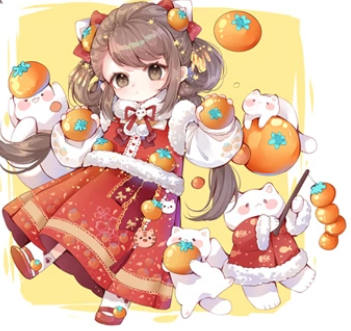 橙汁新版Q版插画2022年