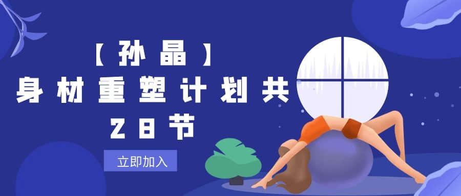 【孙晶】身材重塑计划共28节