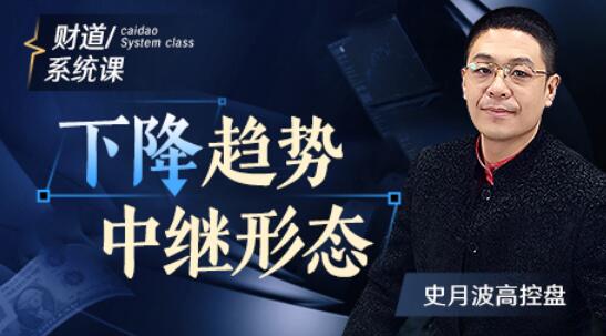 【史月波】原价588元的《史月波 下降趋势中继形态》