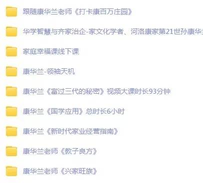 康华兰合集（9套）插图